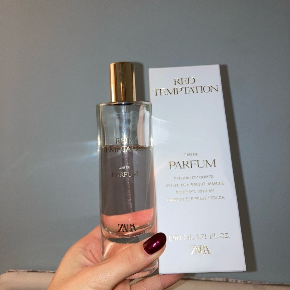 Zara Red Temptation eau de parfum fragrance perfume